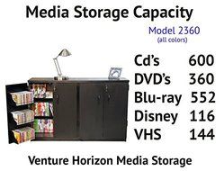 Venture Horizon Double Multimedia TV Cabinet- Oak N8