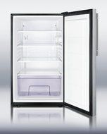 Summit FF521BL7SSHVADA: Commercially listed ADA Compliant 20&quot; wide counter height all-refrigerator, auto defrost... N3
