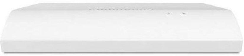 WHIRLPOOL RANGE HOODS 1029937 30\&quot; 2-Speed Non-Ducted Built-In Range Hood With Vent, White