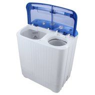 ARKSEN&copy; Portable Mini Small Washing Machine Spin Dryer Laundry, 11LBS, White