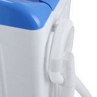 ARKSEN&copy; Portable Mini Small Washing Machine Spin Dryer Laundry, 11LBS, White N2