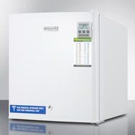Summit FFAR24LPLUS 18&quot; Medically Approved Compact Refrigerator with 1.7 cu. ft. Capacity Front-Mounted Lock Automatic...