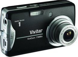 Vivitar VIVICAM-7388S 7.0 MegaPixel Slim Camera with 3x Optical Zoom and 3.0" LCD