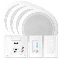 Channel Vision A-BUS Audio Distribution Kit with Bluetooth &amp; Speakers, 2 Zones (AB-909W)