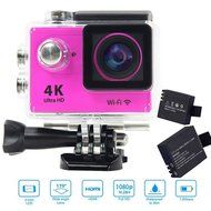 SENYE Ultral HD Waterproof Sport Camera 4K Wi-Fi Action DV Camcorder with 170 Degree Lens for Extreme Outdoor... N15