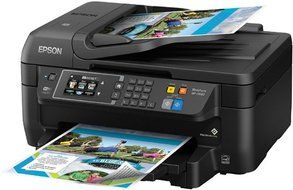Epson WorkForce WF-2660 All-In-One Wireless Color Printer with Scanner, Copier and Fax N4