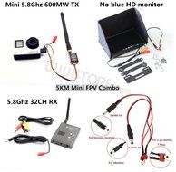 RC FPV Combo System Boscam 5.8Ghz 600mw Transmitter Receiver No blue monitor for Gopro DJI Phantom