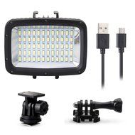 EACHSHOT 60pcs 1800LM Underwater 40m Diving Lamp Waterproof Video LED Light for DSLR GoPro Hero 4 3+ 3 2 1 SJCAM... N8