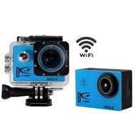Waterproof Action Camera 12MP 1080P HD with 2 Batteries and Free Accessories Kit(Blue) N5