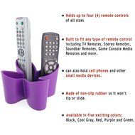 Cozy Remote Control Tidy Remote Holder and TV Remote Organizer (Red) N29