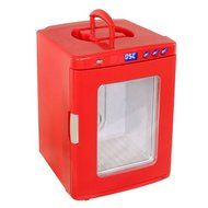 White Fox XHC-25 25 Liter Red Compact Cooler / Warmer / Mini Refrigerator for Dorm / Home / Car / Office, Red N3