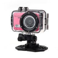 Action Camera, TONSEE F39 HD 1080P WIFI Sports Helmet Camera 5.0MP Waterproof Camcorder - Hot Pink
