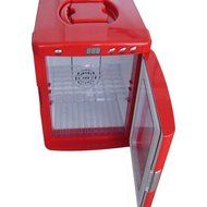White Fox XHC-25 25 Liter Red Compact Cooler / Warmer / Mini Refrigerator for Dorm / Home / Car / Office, Red N4