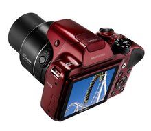 Samsung WB1100F 16.2MP CCD Smart WiFi &amp; NFC Digital Camera with 35x Optical Zoom, 3.0" LCD and 720p HD Video (... N15