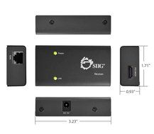 SIIG HDMI Extender over single Cat5e/6 with extra HDMI output - 196ft (CE-H22E11-S1) N8