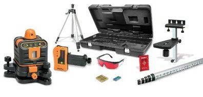 Johnson Level and Tool 40-6512 Manual Leveling Rotary Laser Level by Johnson Level &amp; Tool