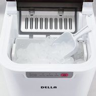 Della Portable Ice Maker Machine High Capacity, Yields up to 26 Pounds of Ice Daily -Silver N4
