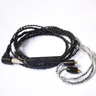 For SE215 SE425 SE535 SE846 UE900 Shure Headphone Replacement Cable 5N OCC Crystal Silver Plated DIY Cord for... N34