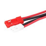 RioRand&reg; Set of 5 pac H107C-002 3.7V 300mAh Li-Po Battery + Charging Cable + USB Cable Helicopter Set for Hubsan... N3