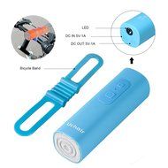 Uchoir Mini Portable Bluetooth Wireless Speakers, Waterproof Outdoor Speakers, 2200mAh Power Bank with LED Flashlight... N14