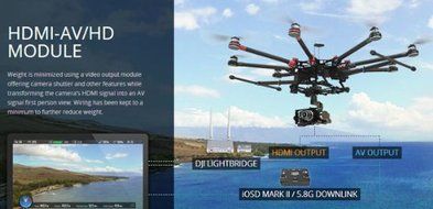 DJI Zenmuse Z15-BMPCC Professional 3 Axis Brushless Gimbal N2