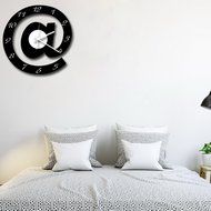 MuLuo Letter Wall Clock Silent Wall Stickers Watches Decorate For Office&amp;Bedroom&amp;Kids Room N2
