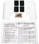 GE Diamond Gray Front Load Laundry Pair with GFWS1705HDG 27" Washer, GFDS175EHDG 27" Electric Dryer and GEFLSTACK... N4