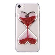 iPhone 7 Plus Case,Case for iPhone 7 Plus,ikasus Flowing Liquid Floating Hourglasses Love Heart Bling Glitter... N34