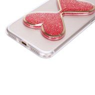 iPhone 7 Plus Case,Case for iPhone 7 Plus,ikasus Flowing Liquid Floating Hourglasses Love Heart Bling Glitter... N35