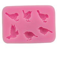 Let&#039;S Diy Various Birds Molds Fondant Chocolate Silicone Mold Candy Moulds Food-Grade Bakeware Pastry Tool