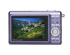 Casio Exilim EX-Z75 7.2MP Digital Camera with 3x Anti Shake Optical Zoom (Silver) N2