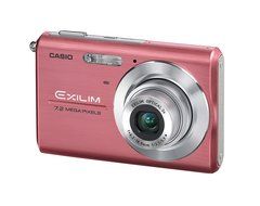 Casio Exilim EX-Z75 7.2MP Digital Camera with 3x Anti Shake Optical Zoom (Silver) N4