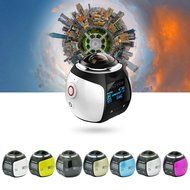 Palaris 360&deg; Mini WiFi Panoramic Video Camera 2448P 30fps 16MP Photo 3D VR Action Sports DV