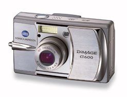 Konica Minolta Dimage G600 6MP Digital Camera with 3X Optical Zoom
