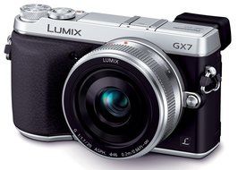 Panasonic Mirrorless Interchangeable lens Digital Camera Lumix GX7 16.0 MP with 20mm f/1.7 lens Kit DMC-GX7C-S... N9