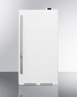 Summit SCUR18NC 34&quot; Commercially Approved Full Size Refrigerator with 16.7 cu. ft. Capacity Right Hinge Interior...