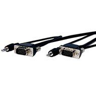Comprehensive Cable MVGA15P-P-12HR/A Pro AV/IT Series Micro VGA 12' HD15 Plug to Plug with Audio Cable