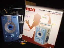 Portable Karaoke Stereo with Camera