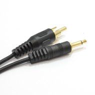 kenable 3.5mm Mono Jack Plug To Single RCA Phono Plug Cable 1.2m (~4 feet)