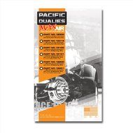 Pacific Dualies 18000 7 Inch Braided Stainless Steel Valve Stem Extension System - Set of 2 N5