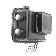 EZVIZ FIVE PLUS 4K Action Camera with Touchscreen - Black with Aluminum Lightweight Selfie Stick