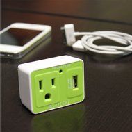 Satechi Compact USB Surge Protector for Charging MP3 Players, iPhone, Blackberry, Android, and Windows Mobile... N2