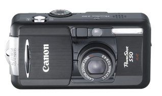 Canon PowerShot S50 5MP Digital Camera w/ 3x Optical Zoom N3