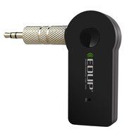 EDUP Bluetooth Receiver Wireless 3.0 Audio Receiver Adapter Handsfree with Built-in Mic for Home Car Stereo System
