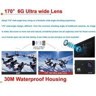 Flymemo H9R 2.7K Wi-Fi 12MP UHD 2" Screen Action Camera Supports 2.4G Remote Control N7