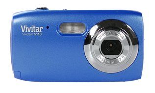 Vivitar 5118BL ViviCam 5 MP Compact System Camera with 1.5-Inch LCD Body (Blue)
