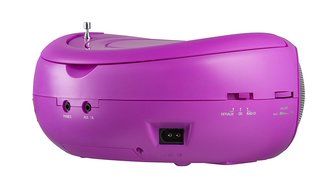 Riptunes great quality Home CD Player, Pink (CDB220P) N4