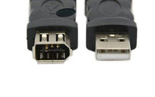 Firewire Ieee 1394 6 Pin Female F To Usb 1.1/2.0 M Male Adaptor Converter Make Plug And Play Connections Your... N3