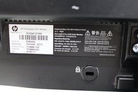 HP C9E49A HP P221 21.5-IN LED BLACK MONITOR