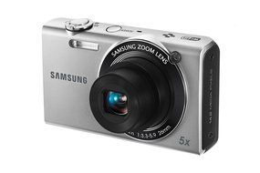 Samsung EC-SH100 Wi-Fi Digital Camera with 14.2 MP, 5x Optical Zoom and Touchscreen (Red) N2